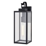 Vaxcel Clinton 6" Outdoor Wall Light, Matte Black - T0745. Fixed Price $94.99.