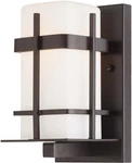 Minka Lavery 72351-615B-PL,STERLING Heights Sconce Light, 13 Watt Cfl,bronze. Fixed Price $43.99.