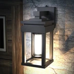 Koda Ellis Outdoor Led Wall Lantern 800 Lumen Dusk-to-dawn Exterior Light. Fixed Price $67.99.