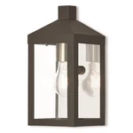Livex Nyack Light Outdoor Wall Lantern In Black, 5"W 10.5"H 20581-04. Fixed Price $237.96.