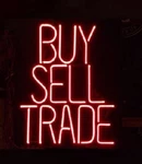 Buy Sell Trade Neon Light Sign 20"X16" Lamp Glass Decor Wall Space Bar Hanging. Fixed Price $134.63.