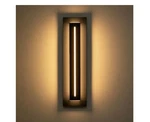 Rrtyo Lorise Black Modern Led Indoor Outdoor Wall Lantern Porch Sconce. Fixed Price $90.00.