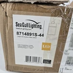 Sea Gull Lighting Conroe 1-LIGHT Weathered Copper Outdoor Wall Lantern Damaged. Fixed Price $74.99.