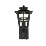 Elegant Lighting Macon Outdoor Sconce, Black - OD303W15BK. Fixed Price $108.00.