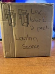 2 Lnc 9.3 In. Black Outdoor Wall Lantern Sconce Modern Exterior Light With Glass. Fixed Price $42.39.