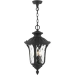 Livex Lighting 7858-14 Oxford 3 Outdoor Pendant Lantern, Textured Black. Fixed Price $334.96.