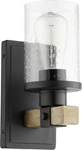 Quorum International 5189-1 Alpine 10" Tall Outdoor Wall Sconce Noir /. Fixed Price $99.00.