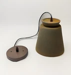 Justice Design CER-6425-RRST-DBRZ 1-LIGHT Pendant Rust/dark Bronze. Open Box. Fixed Price $89.00.