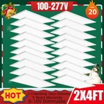 Led Flat Panel Troffer 2X4 Foot 75 Watt, Edge-lit Drop Ceiling Light, Ultra-thin. Fixed Price $967.00.