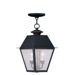 Livex Lighting Mansfield Outdoor Chain Hang Black 2167-04. Fixed Price $429.96.