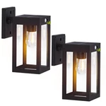 Mdenlt 2 Pack Porch Lights Outdoor,solar Wall With 3 Lighting Mo.... Fixed Price $54.49.