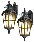 Dewenwils 2-PACK Motion Sensor Outdoor Wall Lights Dusk To Dawn Exterior Lantern. Fixed Price $99.99.
