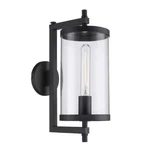 Hampton Bay Lisbon 15.88 In. 1-LIGHT Black Outdoor Wall Fixture New Box. Fixed Price $44.95.