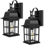 Tobusa 2-PACK Outdoor Light Fixtures, 100% Aluminium Waterproof Exterior Wall.... Fixed Price $96.33.