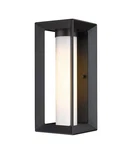 Golden Lighting 2073-OWM Op Smyth 14" Tall Outdoor Wall Sconce BLACK730. Fixed Price $67.93.
