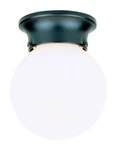 Westinghouse 66840 Gloss Black 1-LIGHT Fixture 7-1/4 Dia. In.. Fixed Price $22.15.