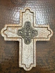 James Avery Bronze & Wood Wall Plaque Sign Cross Beautiful Rare. Fixed Price $500.00.