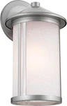 Kichler 59100 Lombard 17" Tall Outdoor Wall Sconce - Silver. Fixed Price $194.97.