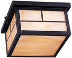 Maxim Coldwater 9 1/4" Wide Burnished Outdoor Ceiling Light. Fixed Price $127.50.