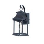 Maxim Lighting Vicksburg 1-LIGHT Small Outdoor Wall Sconce Black 30022CLBK. Fixed Price $136.80.