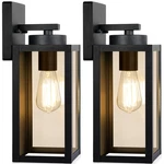 Beslowe Outdoor Wall Light Fixtures Exterior Waterproof Lanterns Porch. Fixed Price $80.44.