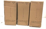 Lot Of 3 Craftmade Bolden 1-LIGHT Brushed Nickel Mini Pendant Clear Seeded Glass. Fixed Price $84.94.