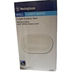 Westinghouse Outdoor Wall Light White With Glass Lens 67835 New. Fixed Price $12.99.