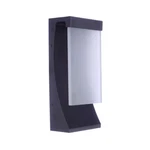 Craftmade Vault 1LT 15" Outdoor Wall Mount, Midnight/frosted ZA5814-MN-LED. Fixed Price $286.40.