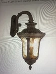 Livex Lighting 76702-58 Oxford Outdoor Wall Imperial Bronze. Huge 3FT Long. Fixed Price $300.00.