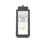 Millennium Lighting 13" Outdoor Sconce, Pc Black/clear 60071-PBK. Fixed Price $85.60.
