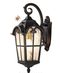 Edishine Dusk To Dawn Outdoor Wall Lights, 20.4" Large Size Exterior Lantern. Fixed Price $50.00.