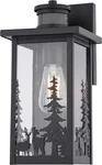 Vaxcel Lighting T0810 Acadia 12" Tall Led Outdoor Wall Sconce - Black. Fixed Price $89.99.