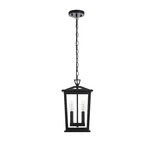 Elegant Lighting Berks 2 Outdoor Pendant, Black - OD333H15BK. Fixed Price $120.00.