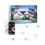 50FT Permanent Outdoor Smart Rgb Color-changing Led Eaves Lights, App Control.... Fixed Price $119.14.