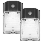 Cinoton 26W Led Wall Pack Light With Dusk Dawn Sensor, 3000LM 100-277VAC .... Fixed Price $59.51.