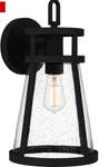 Quoizel Barber Outdoor Wall Lantern BAB8409MBK Matte Black. Fixed Price $139.95.