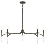 Savoy House Lighting 1-1099-5-183 Laramie Chandelier Chelsea Walnut. Fixed Price $120.83.