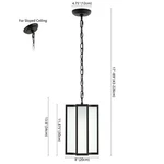 Safavieh Hyla 8" Outdoor Pendant, Reduced Price 2172795268 PLT4024A. Fixed Price $65.00.