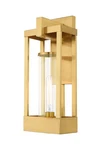 Livex Lighting 20993 Delancey 1 20" Tall Outdoor Wall - Brass. Fixed Price $899.96.
