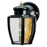 Westinghouse Lighting 6696100 One-light Exterior Wall Lantern, Matte Black Finis. Fixed Price $38.99.