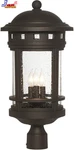 3-LIGHT Sedona Outdoor Post Lantern 23 Inch Exterior Lighting Fixture Oil Rubbed. Fixed Price $151.75.