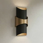 Axford 14"H Sand Black Aged Brass Up/down Led Outdoor Wall Light. Fixed Price $199.99.