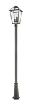 Z-lite 579PHXLR-519P Bronze Talbot 3-LIGHT 118"H Outdoor Single Head Post. Fixed Price $578.20.
