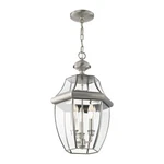Livex Lighting 2355-91 Monterey Outdoor Brushed Nickel Finish Solid B.... Fixed Price $471.78.