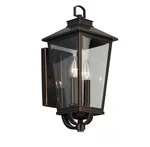 Home Decorators Collection Williamsburg 17 In. 2-LIGHT Outdoor Wall Coach Sconce. Fixed Price $79.98.
