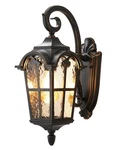 Outdoor Wall Light Fixtures, Black Roman Exterior Lantern, Porch. Fixed Price $49.99.