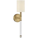 Savoy House Lighting 9-101-1-322 Fremont Wall Sconce Warm Brass. Fixed Price $232.00.