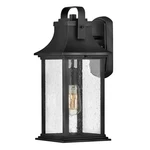 Hinkley Lighting 16" Grant Outdoor Wall Mount, Textured Black - 2394TK. Fixed Price $359.00.