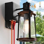 Jokaonotl Dusk To Dawn Motion Sensor Outdoor Light Gfci Outlet Waterproof. Fixed Price $81.23.