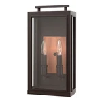 Hinkley Lighting Sutcliffe Outdoor Medium Wall Mount, Bronze - 2914OZ. Fixed Price $381.65.